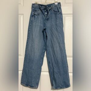 Old Navy Light Blue Denim Jeans - Wide Leg